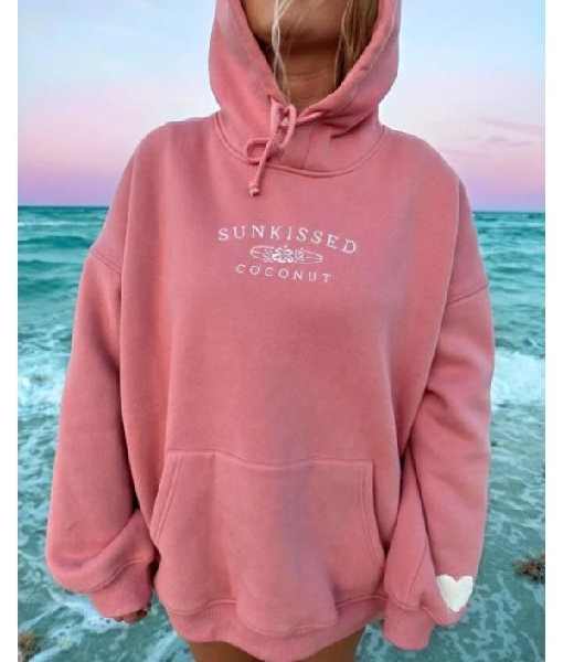 Sunkissed Coconut Pink Hoodie