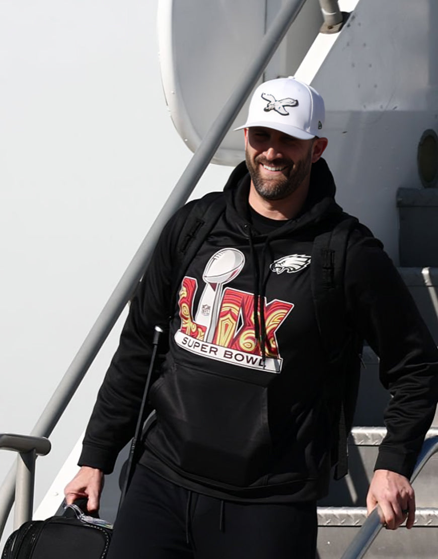 Nick Sirianni Super Bowl Lix Arrivals Hoodie