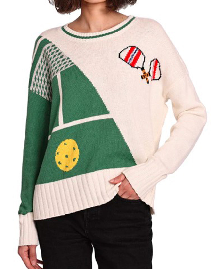 Sweet Magnolias S04 Heather Headley Pickleball Sweater