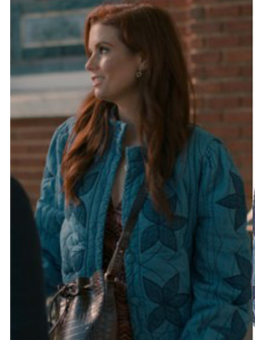 Sweet Magnolias S04 Maddie Townsend Floral Quilted Jacket