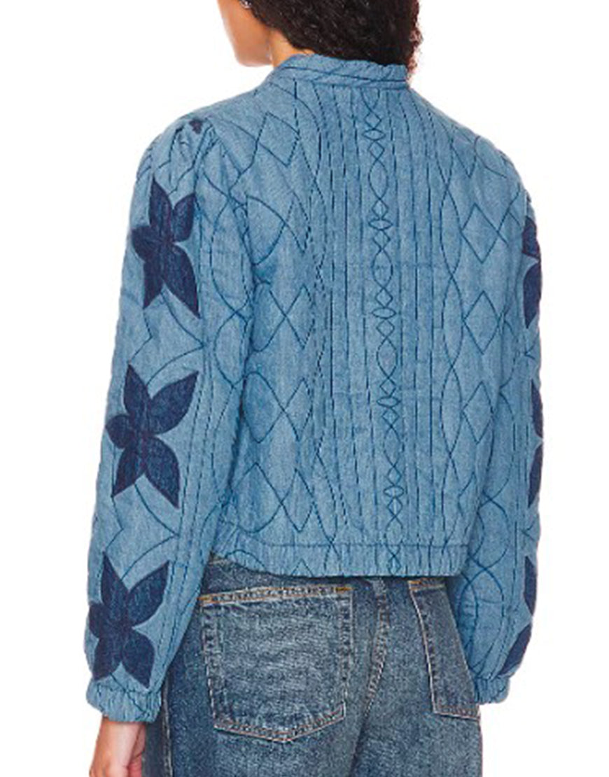 Sweet Magnolias S04 Maddie Townsend Floral Quilted Jacket