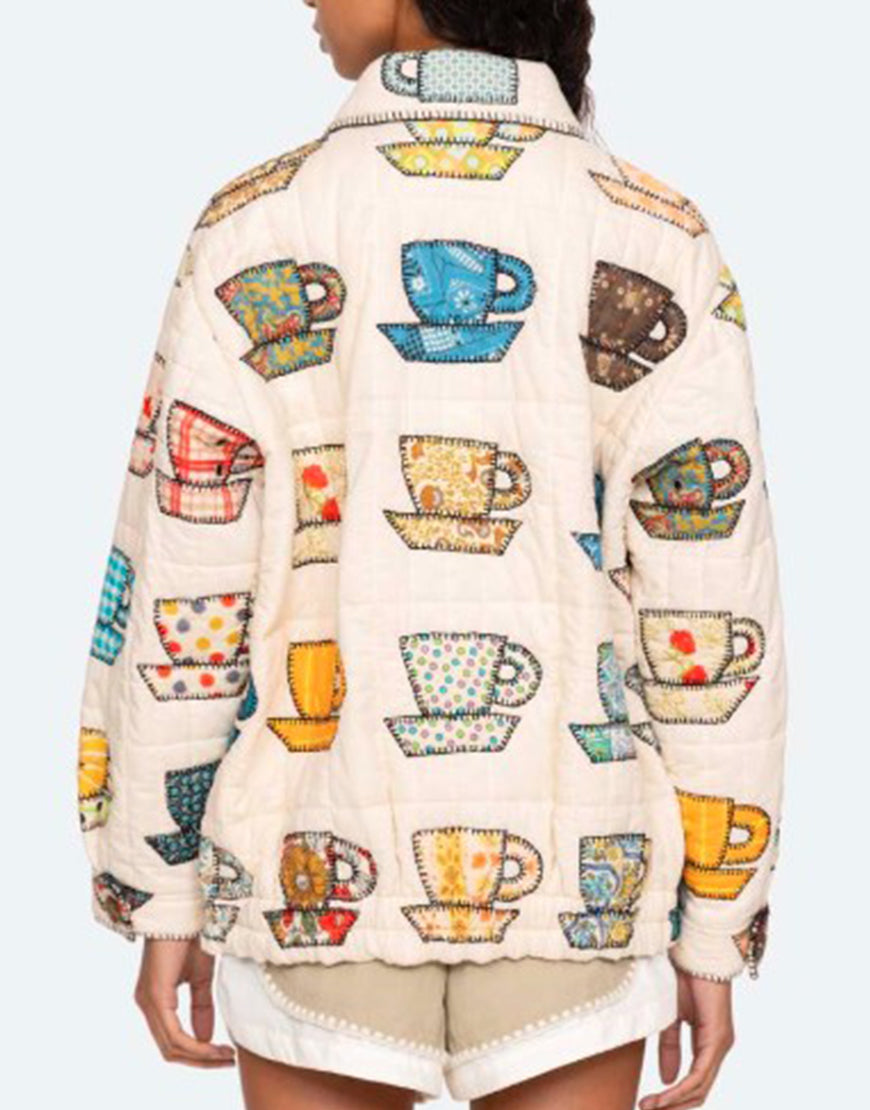 Sweet Magnolias S04 Maddie Townsend Tea Cup Quilted Jacket