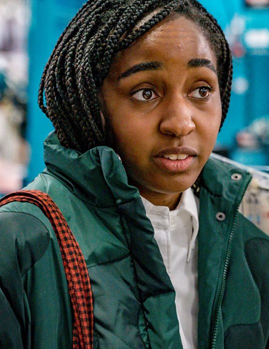 The Bear Sydney Adamu Green Puffer Jacket