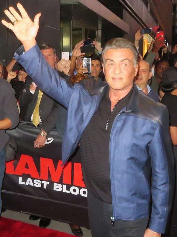 Sylvester Stallone Rambo Last Blood Premiered Jacket