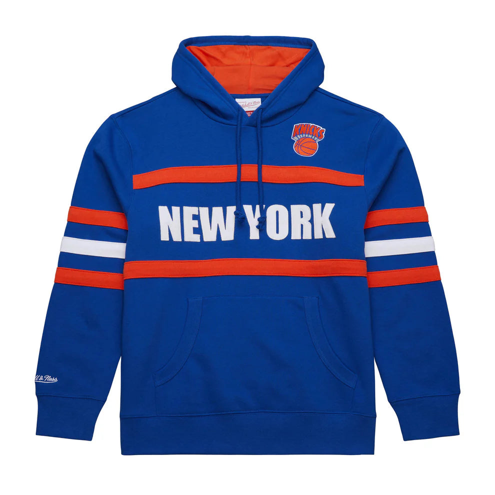 Mitchell & Ness Knicks New York Vintage Logo Headcoach Hoodie