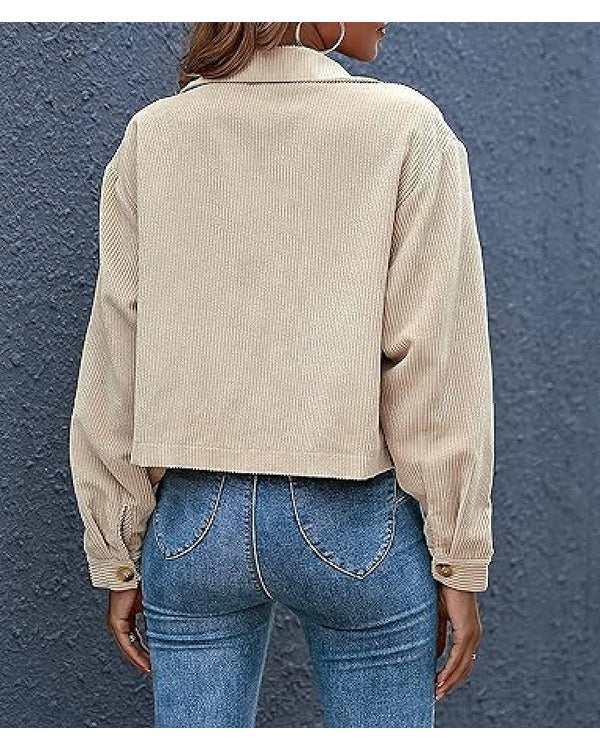 Million Dollar Secret S01 Caras Corduroy Jacket