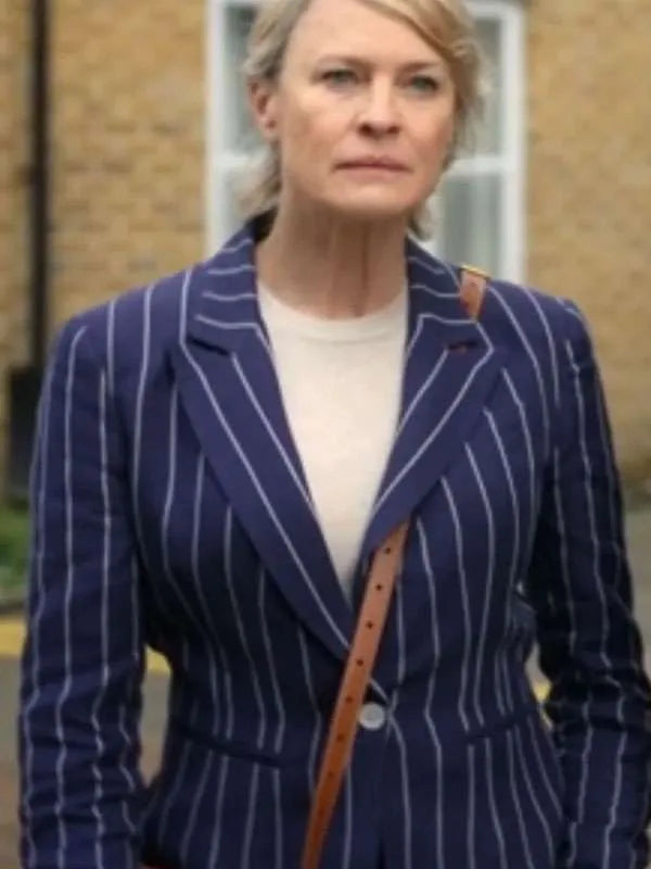 Dallas Jackets - The Girlfriend Robin Wright Striped Blazer