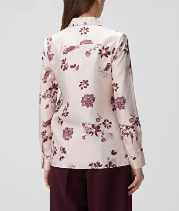 With Love Meghan S02 Chrissy Teigen Floral Silk Shirt