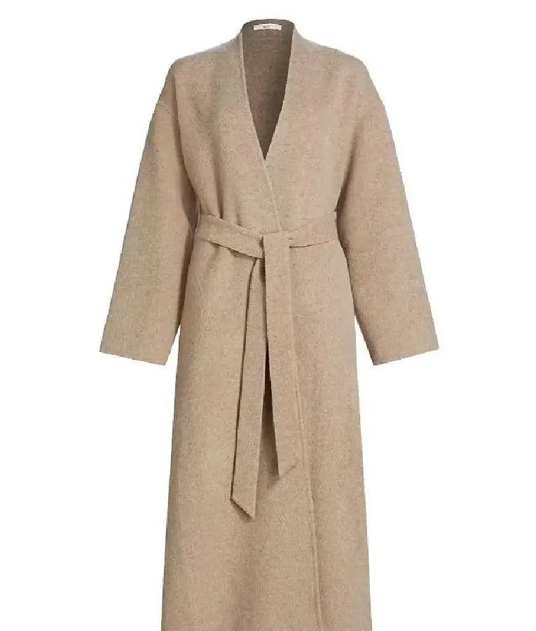 With Love Meghan S02 Meghan Markle Belted Wrap Coat