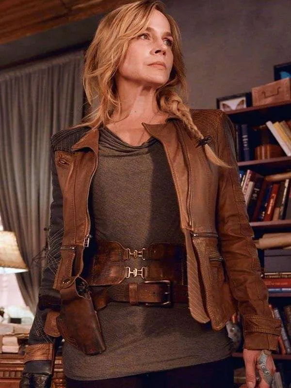 TV Series Defiance Julie Benz Leather Jacket