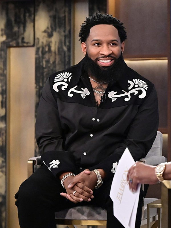 Tamron Hall Show Pastor Mike Jr Black Shirt