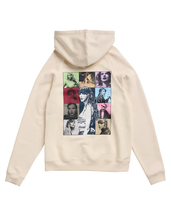 Taylor Swift The Eras Tour Beige Hoodie