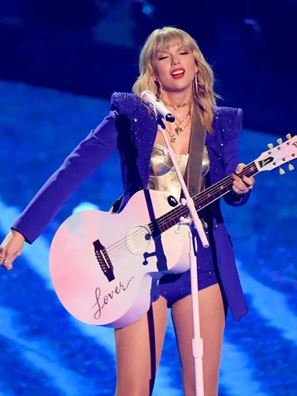 Taylor Swift Miss Americana Purple Blazer