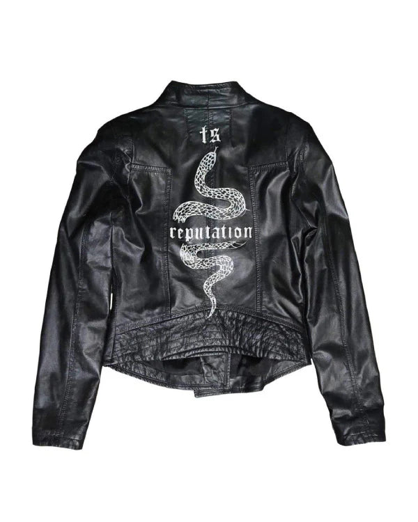 Taylor Swift Reputation Leather Jacket