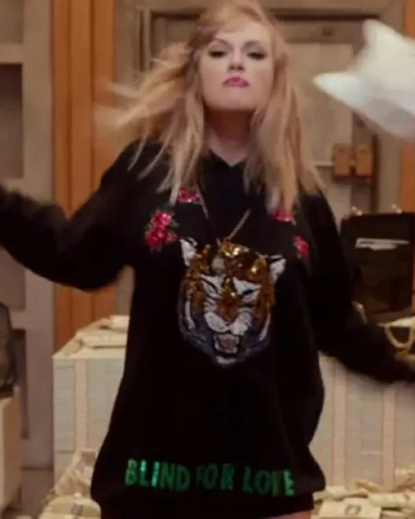 Taylor Swift Tiger Print Hoodie