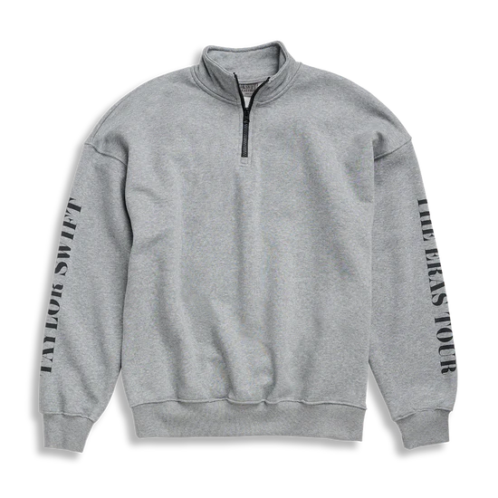 Taylor Swift The Eras International Tour Grey Quarter Zip
