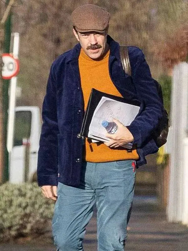 Jason Sudeikis Ted Lasso Blue Jacket