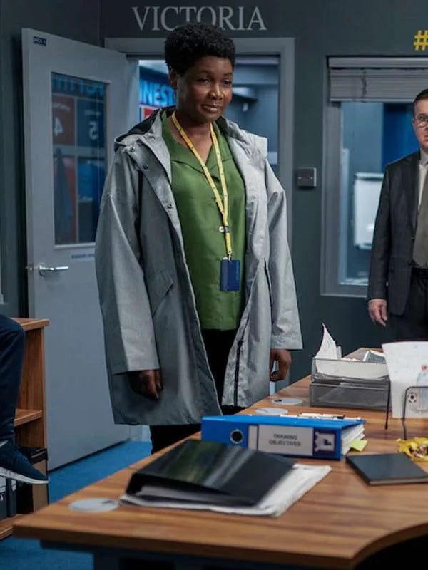 Sarah Niles Ted Lasso Hooded Coat