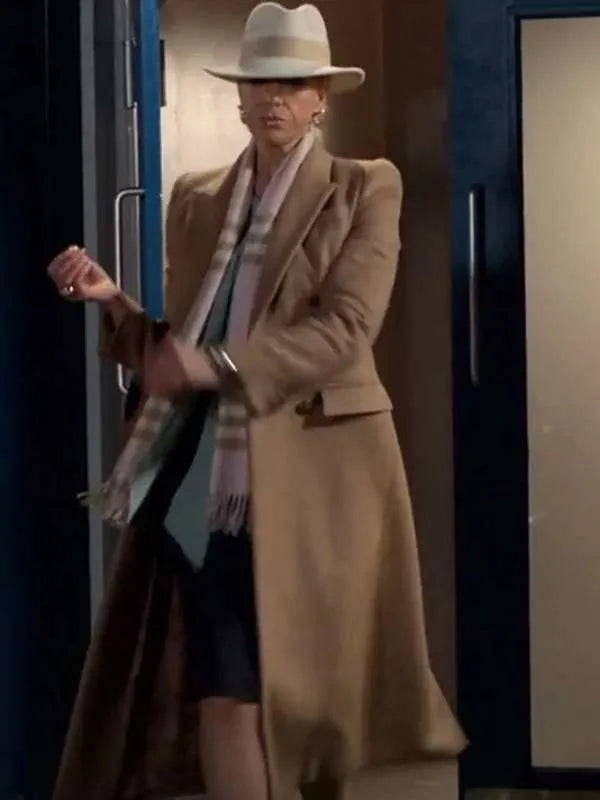 Hannah Waddingham Ted Lasso Brown Coat