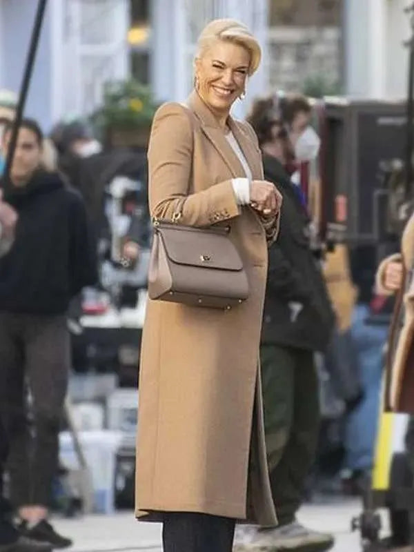 Hannah Waddingham Ted Lasso Brown Coat
