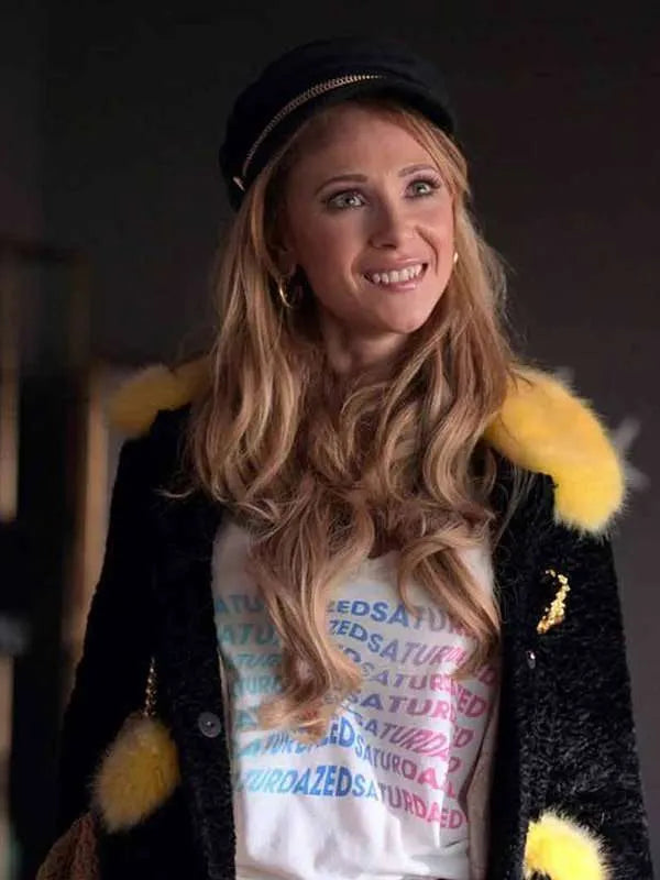 Ted Lasso Juno Temple Fur Jacket