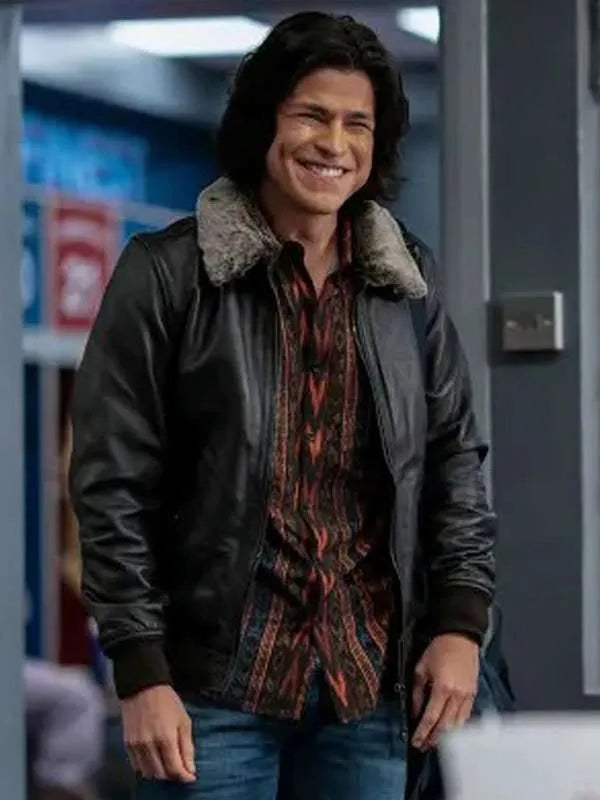 Ted Lasso S02 Cristo Fernández Black Jacket