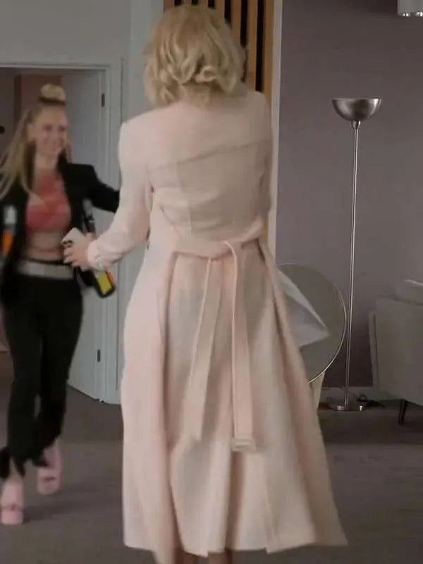 Rebecca Welton Ted Lasso S03 Pink Coat
