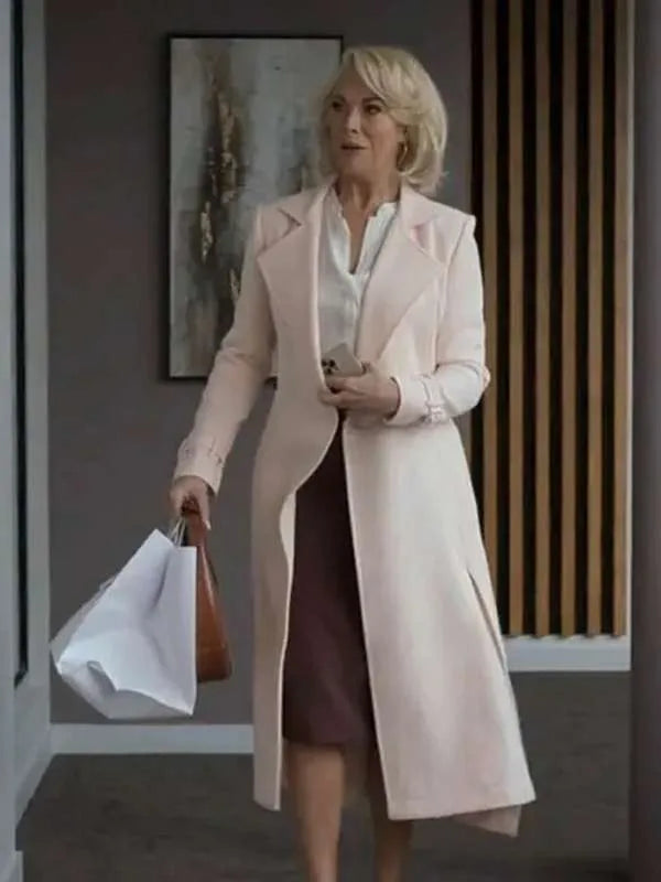 Rebecca Welton Ted Lasso S03 Pink Coat