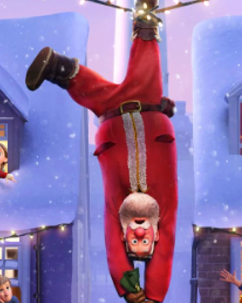 That Christmas 2024 Santa Red Costume Coat