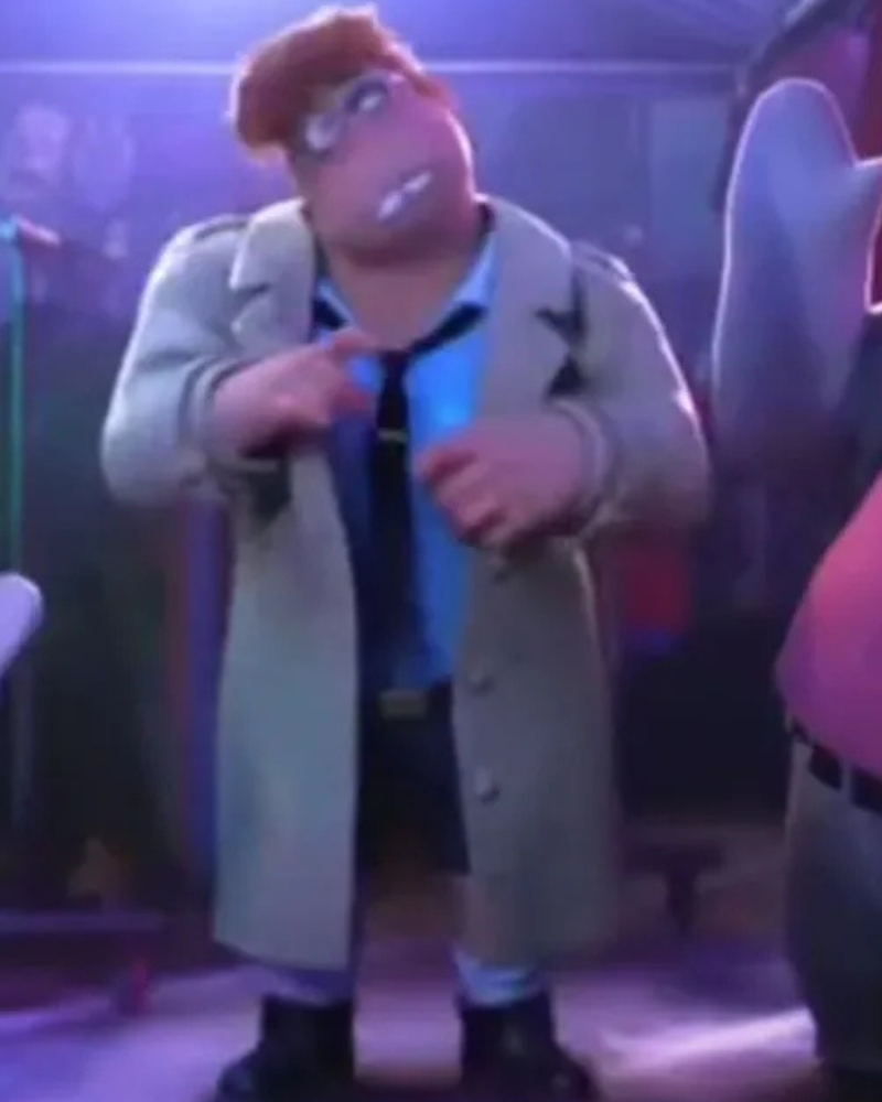 The Bad Guys 2 Chief Misty Luggins Trench Coat