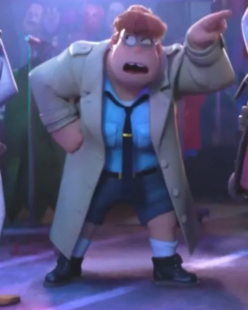 The Bad Guys 2 Chief Misty Luggins Trench Coat
