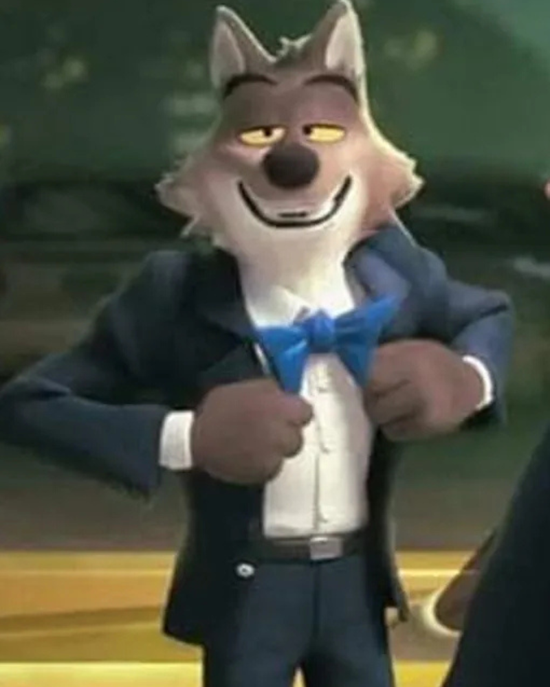 The Bad Guys 2 Mr. Wolf Blue Blazer