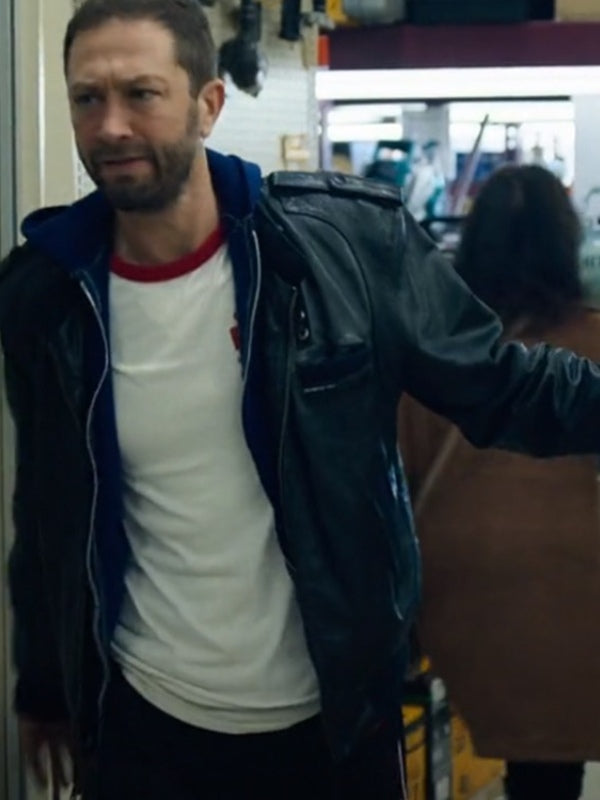 The Bear Ebon Ebon Moss-bachrach Leather Jacket