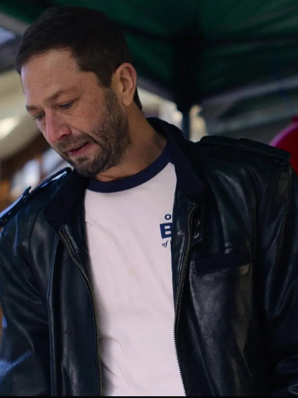 The Bear Ebon Ebon Moss-bachrach Leather Jacket