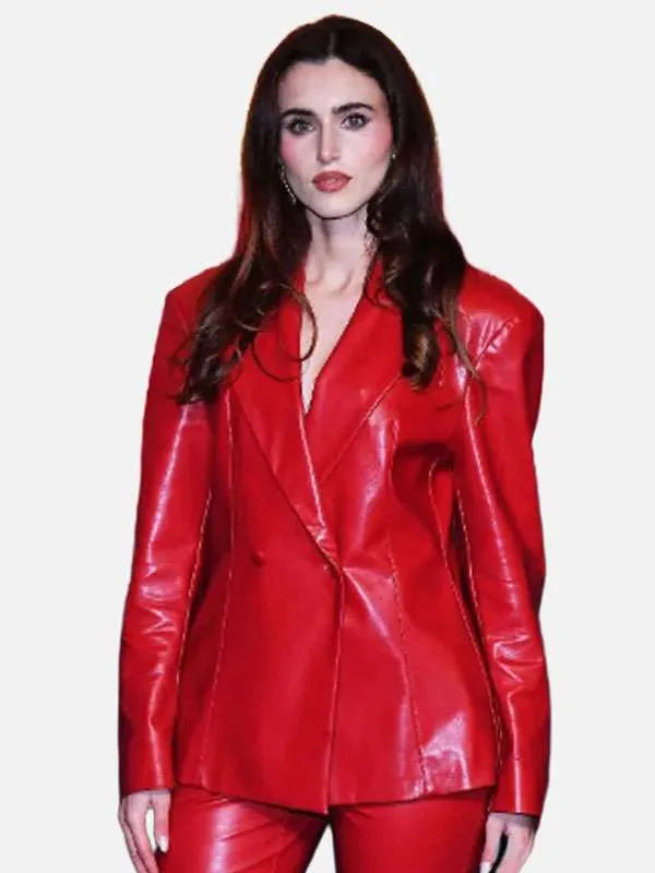 Jessica Bruno The Beauty 2026 Leather Blazer