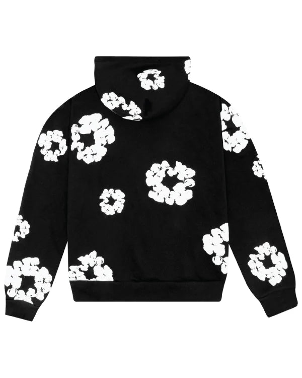 The Cotton Wreath Sweatshirt Black
