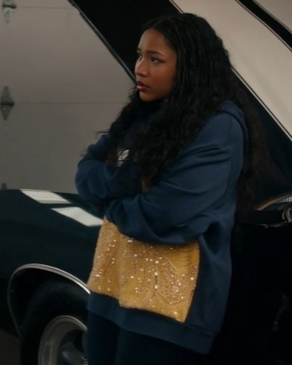 The Equalizer Laya DeLeon Hayes Color Blocked Hoodie
