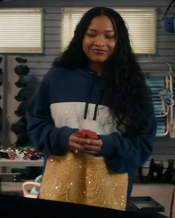 The Equalizer Laya DeLeon Hayes Color Blocked Hoodie