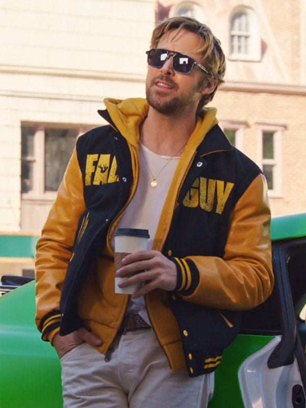 The Fall Guy Ryan Gosling Carpool Varsity Jacket
