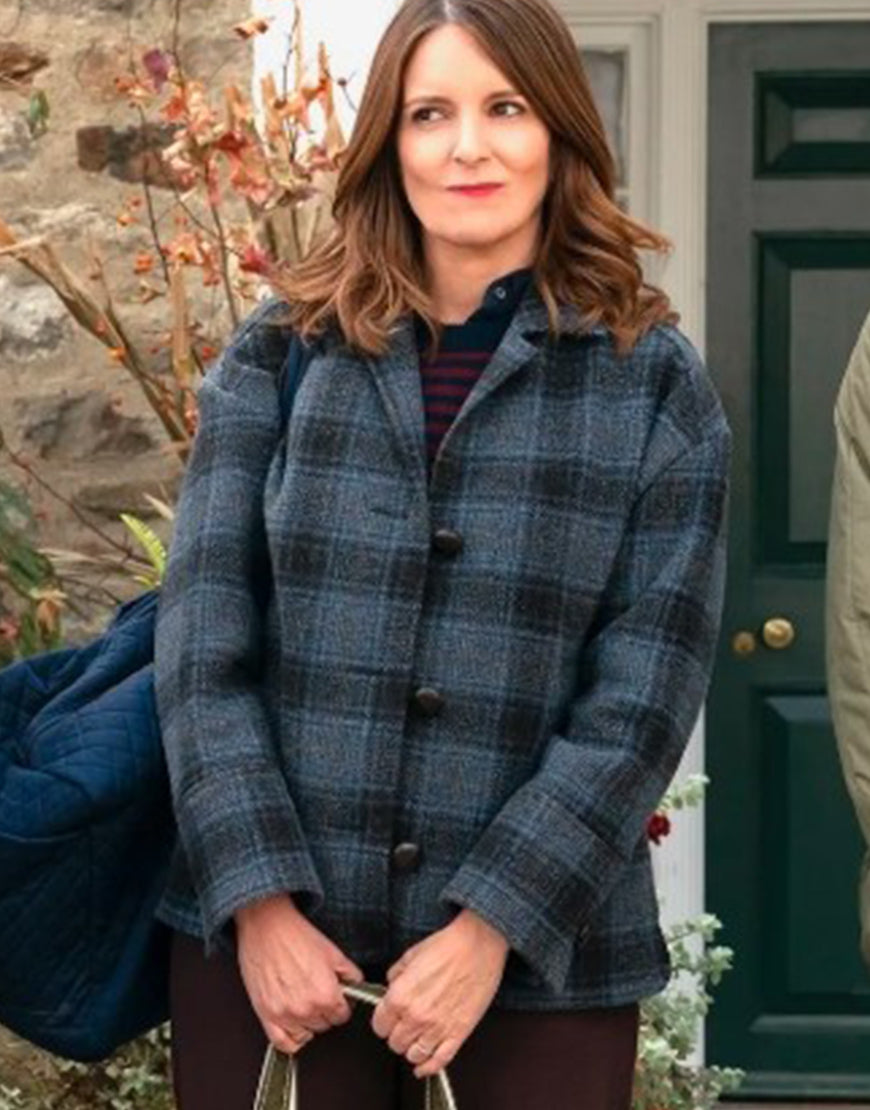 The Four Seasons 2025 Tina Fey Plaid Jacket
