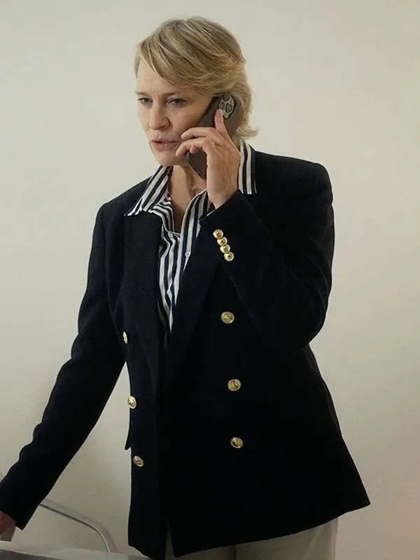 Dallas Jackets - The Girlfriend Robin Wright Wool Blazer