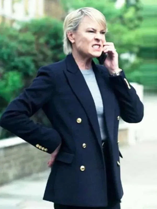 Dallas Jackets - The Girlfriend Robin Wright Wool Blazer