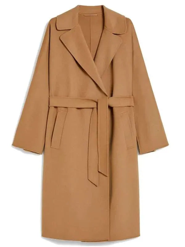 Dallas Jackets - Robin Wright The Girlfriend Brown Wool Coat