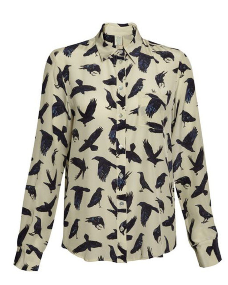 Bake Off Noel Fielding Bird Printed Shirt
