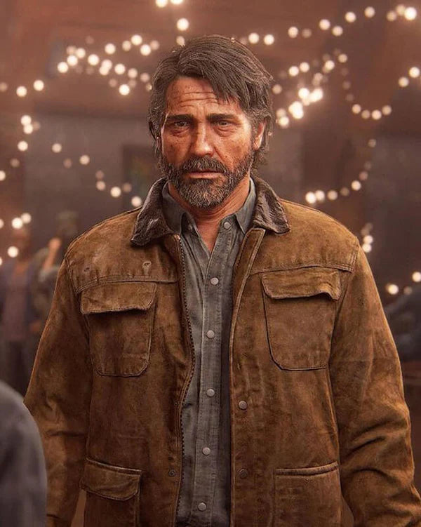 The Last of Us Part II Joel Miller Suede Jacket