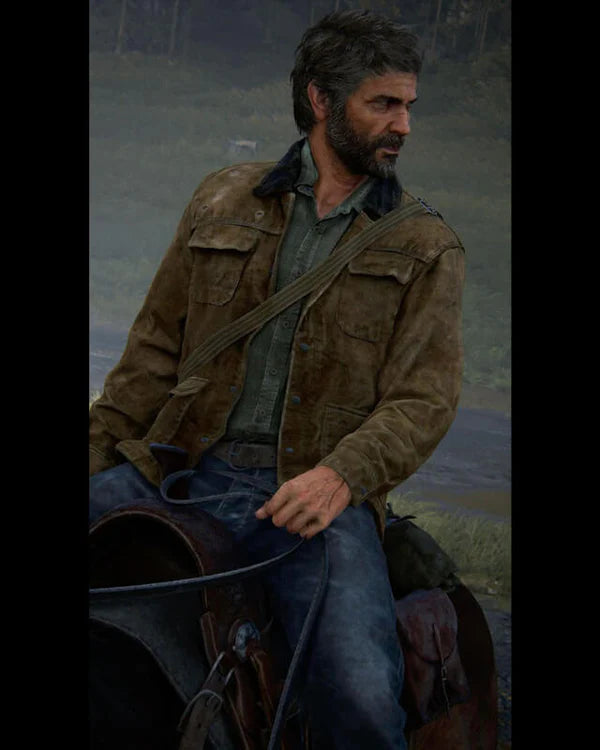 The Last of Us Part II Joel Miller Suede Jacket