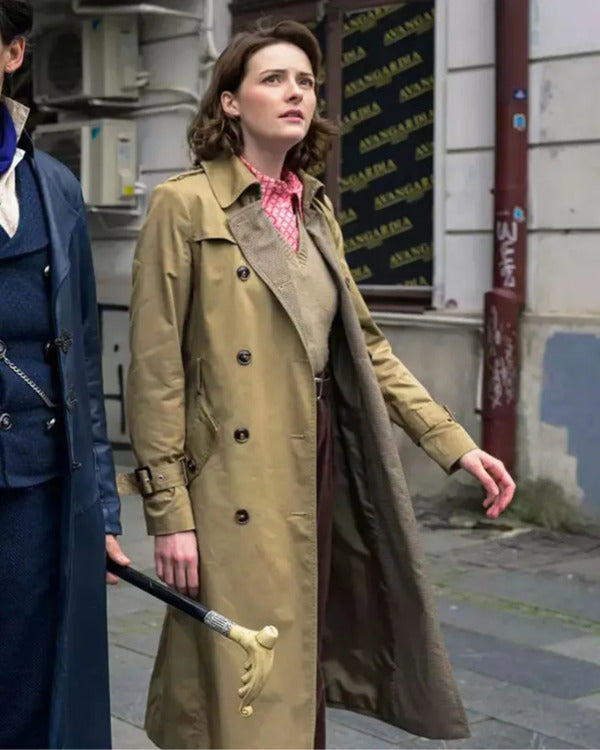 The-Librarians-The-Next-Chapter-2025-Olivia-Morris-Trench-Coat