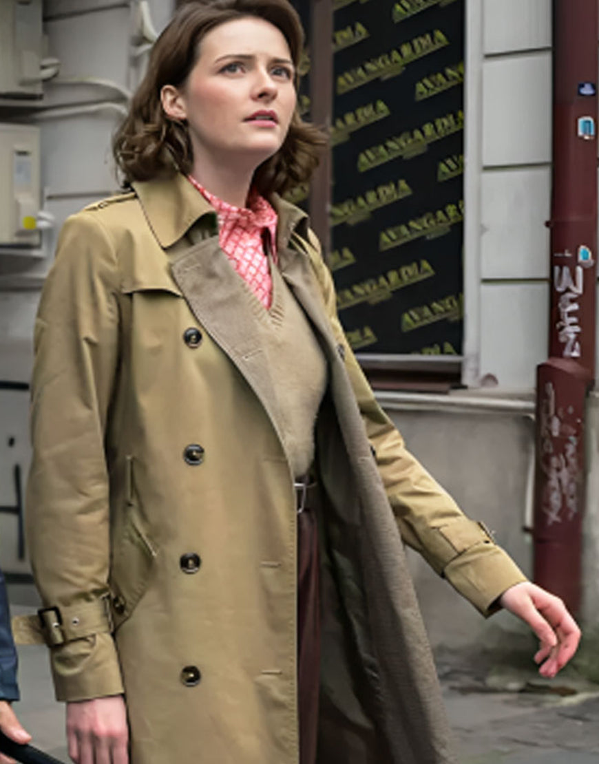 The Librarians The Next Chapter 2025 Olivia Morris Trench Coat