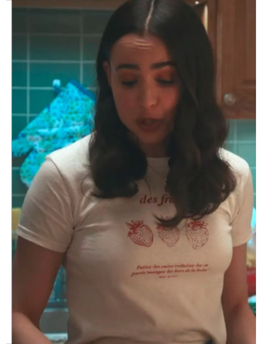 The Life List 2025 Sofia Carson Strawberry T-Shirt