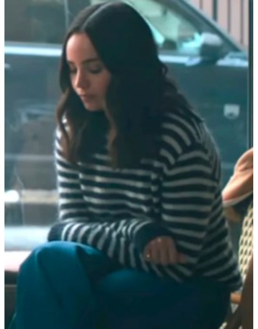 The Life List 2025 Sofia Carson Striped Sweater